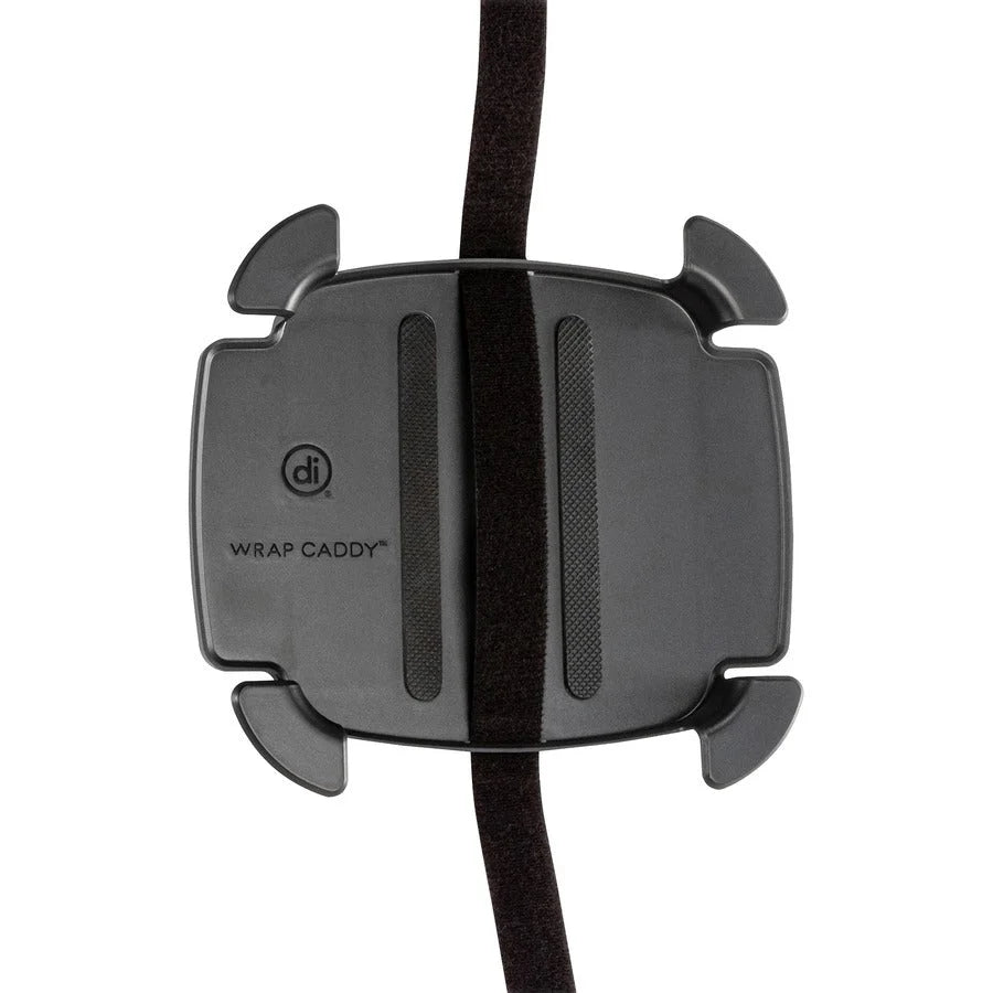 Allsop Cable Organizer Wrap Caddy - Black - 1’’ Length - Electronic Accessories
