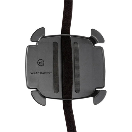 Allsop Cable Organizer Wrap Caddy - Black - 1’’ Length - Electronic Accessories