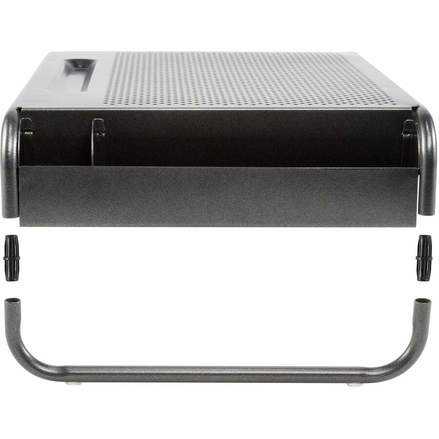 Allsop Metal Art Organizer 5 Monitor Stand with Drawer - Rear