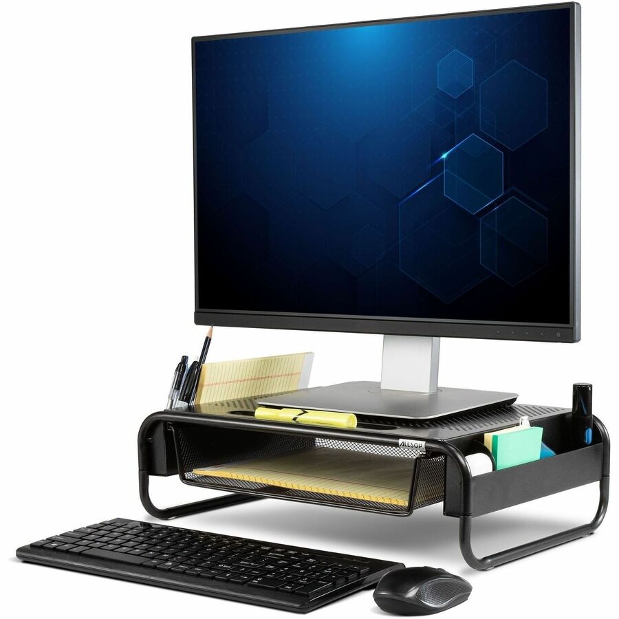 Allsop Metal Art Organizer 5 Monitor Stand with Drawer - Alternate-Image1