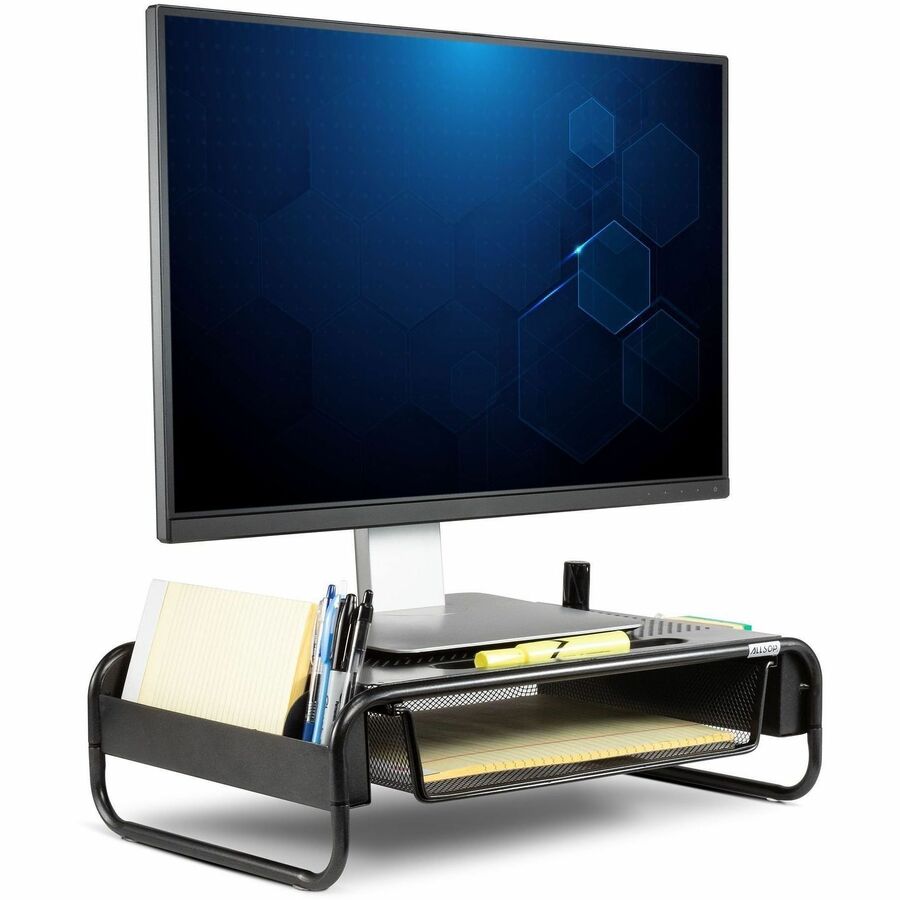 Allsop Metal Art Organizer 5 Monitor Stand with Drawer - Alternate-Image4