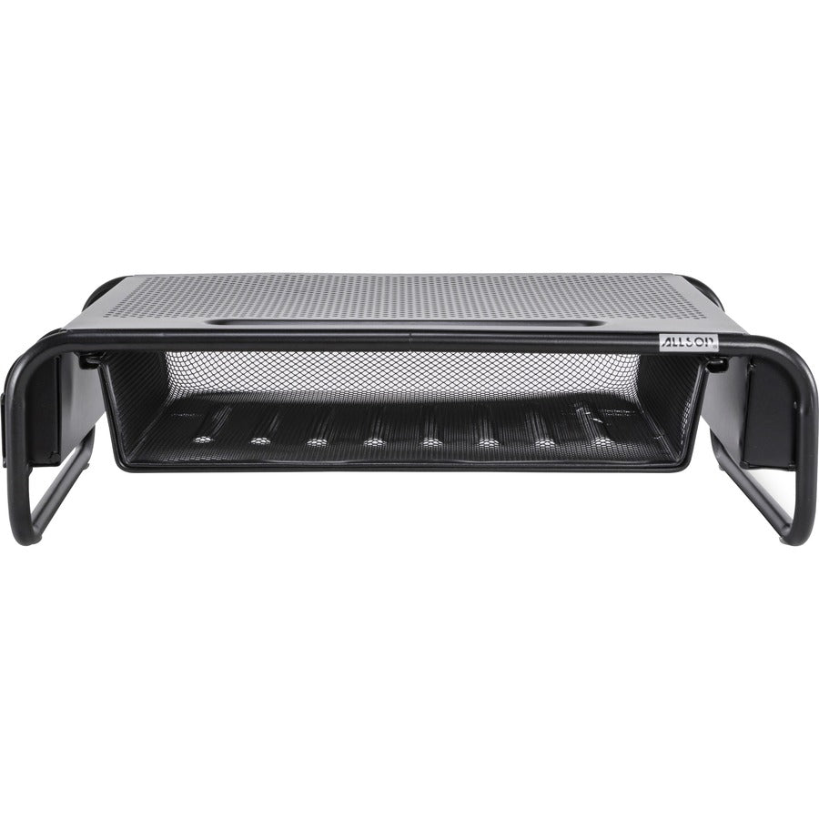 Allsop Metal Art Organizer 5 Monitor Stand with Drawer - Front