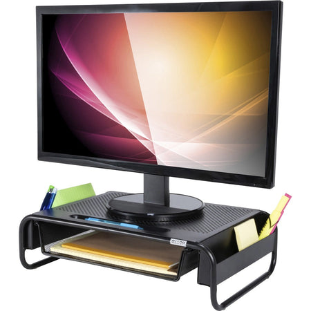 Allsop Metal Art Organizer 5 Monitor Stand with Drawer - Left