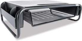 Allsop Metal Art Organizer 5 Monitor Stand with Drawer - Stylish Desktop - Monitors