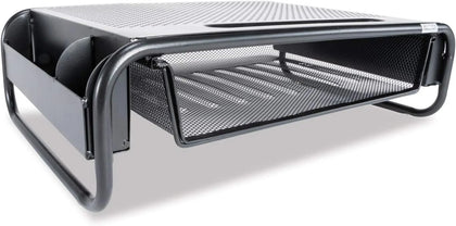 Allsop Metal Art Organizer 5 Monitor Stand with Drawer - Stylish Desktop - Monitors