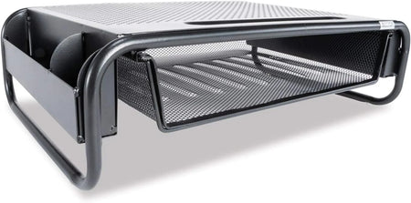 Allsop Metal Art Organizer 5 Monitor Stand with Drawer - Stylish Desktop - Monitors