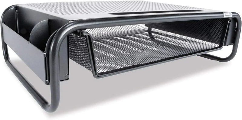 Allsop Metal Art Organizer 5 Monitor Stand with Drawer - Stylish Desktop - Monitors