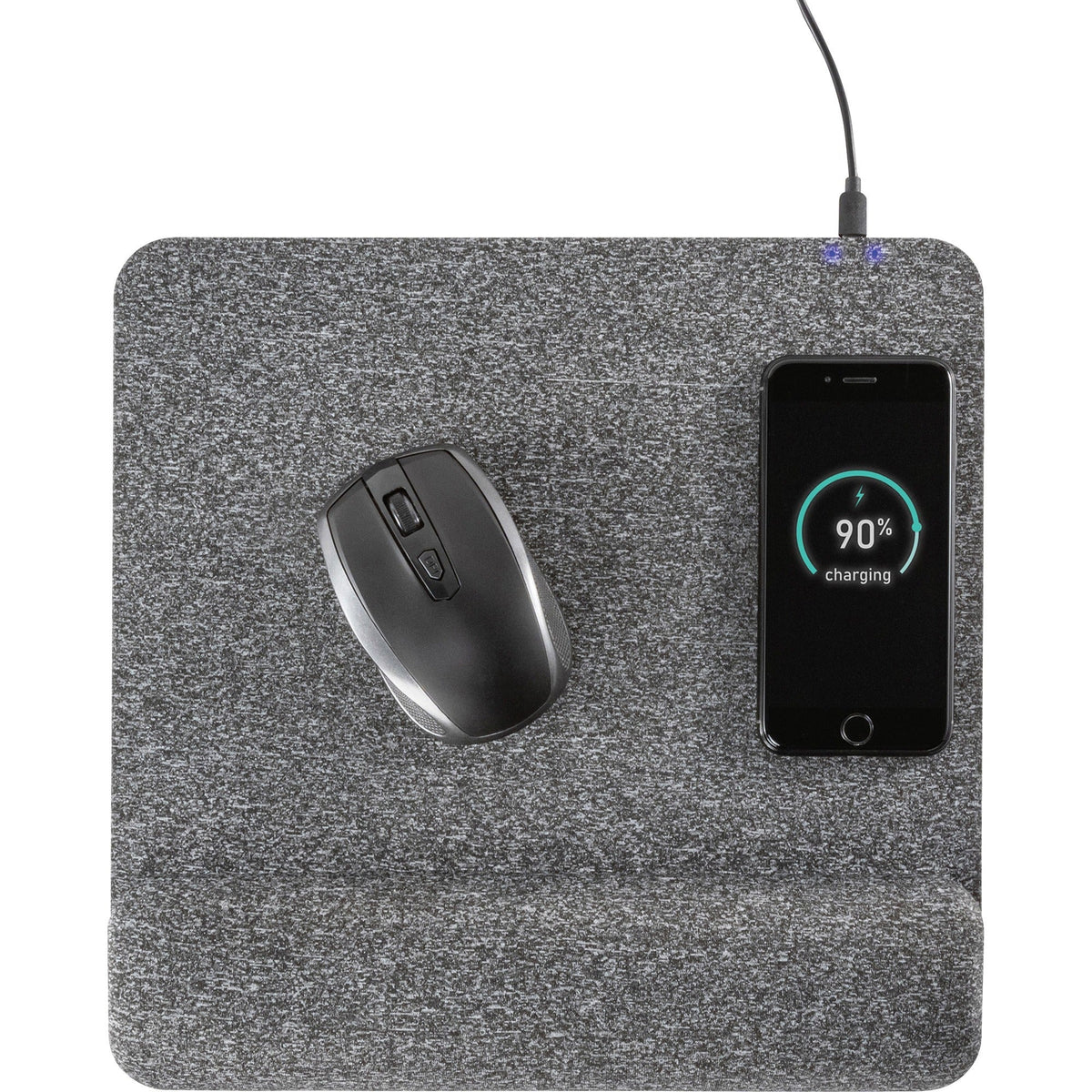 Allsop PowerTrack Plush Wireless Charging Mousepad - (32304) - 2000