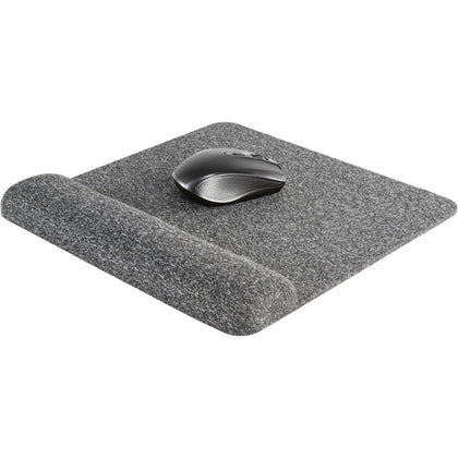 Allsop Premium Plush Mousepad - Ergonomic Gray Foam - Mouse Pads & Wrist Rests