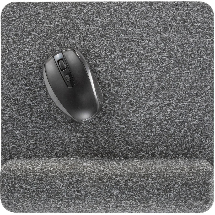 Allsop Premium Plush Mousepad - Ergonomic Gray Foam - Mouse Pads & Wrist Rests