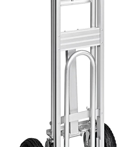 Aluminum 3-In-1 Hand Truck - Pneumatic Wheels - Cleaning Supplies
