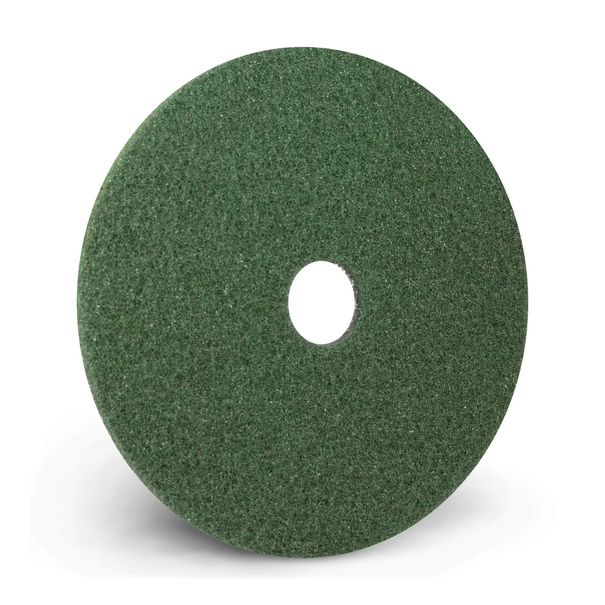 AMERICO Black DIAMOND Green Polishing and Daily Pads: 17 in Synthetic Fiber 3000 RPM Max Speed 2 PK - Floor Pads