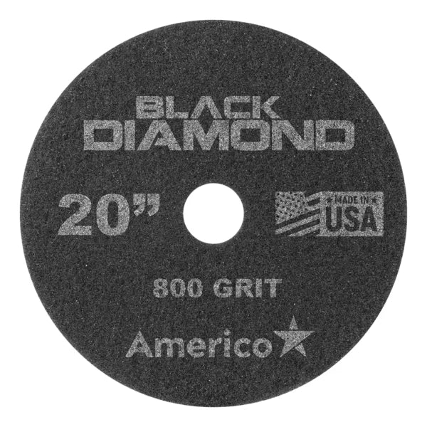 Americo Black Diamond White Pad - 2PK - Select Your Size - 08