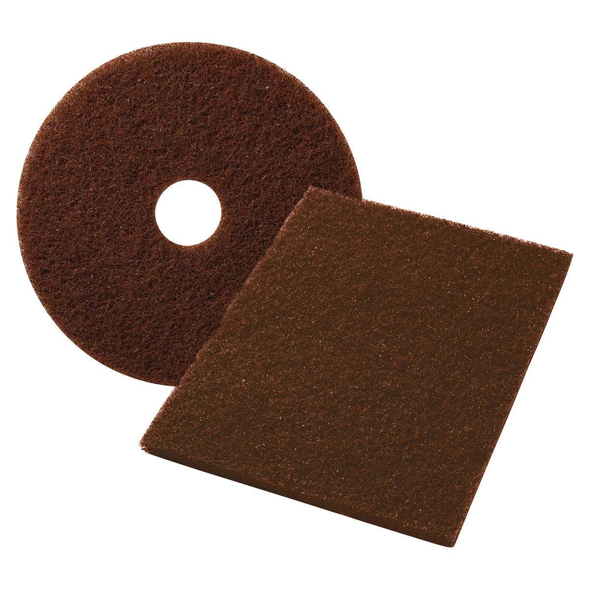 AMERICO Brown Stripping Pad 12’’ 350RPM 5 per case - Floor Pads