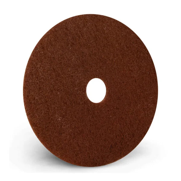 AMERICO Brown Stripping Pad 12’’ 350RPM 5 per case - Floor Pads
