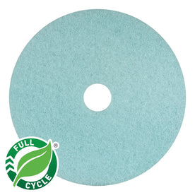 AMERICO Light Blue Polish Pads: Luster Lite 15’’ Floor Pad 3000 RPM 5Pk - Pads