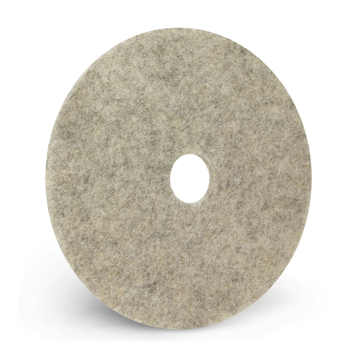 AMERICO Porko PLUS Burnishing Pads: 20 in Blended Poly and Natural Fibers 3000 RPM Max Speed 5 PK - Floor Pads