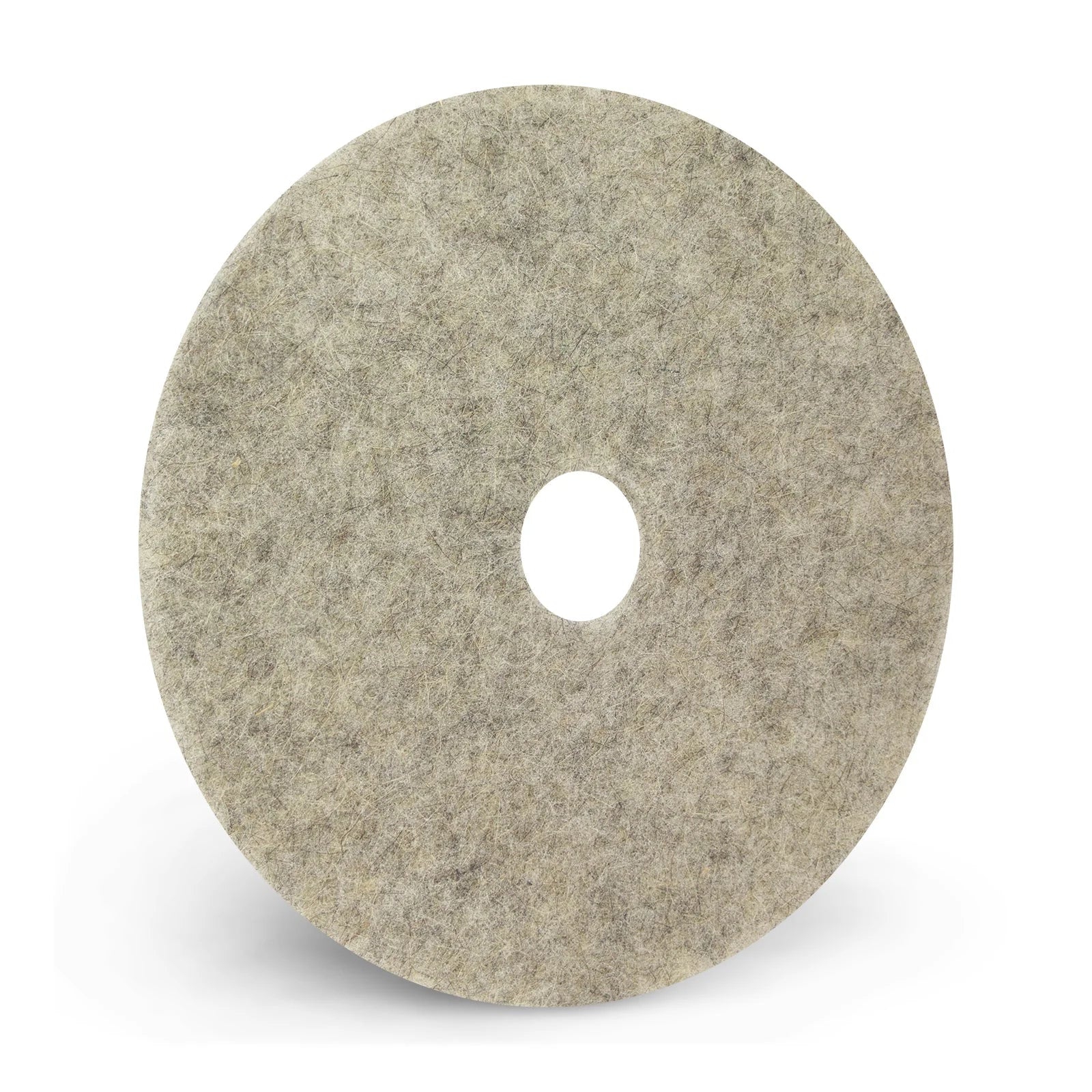 AMERICO Porko PLUS Burnishing Pads: 20 in Blended Poly and Natural Fibers 3000 RPM Max Speed 5 PK - Floor Pads