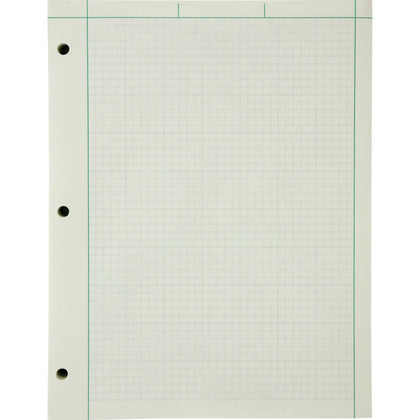 Ampad Engineering Computation Pad: 200 Sheets Letter Size Green Tint Paper - Graph