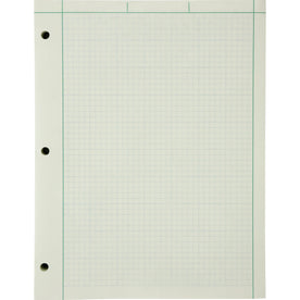 Ampad Engineering Computation Pad - 200 Sheets - Both Side Ruling Surface - Ruled Margin - 15 lb Basis Weight - Letter