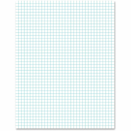 Ampad Graph Pad: 50-Sheet Front Ruling Surface 20 lb Basis Weight - Paper