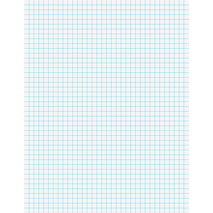 Ampad Graph Pad: 50-Sheet Letter Size Pressboard Cover - Paper