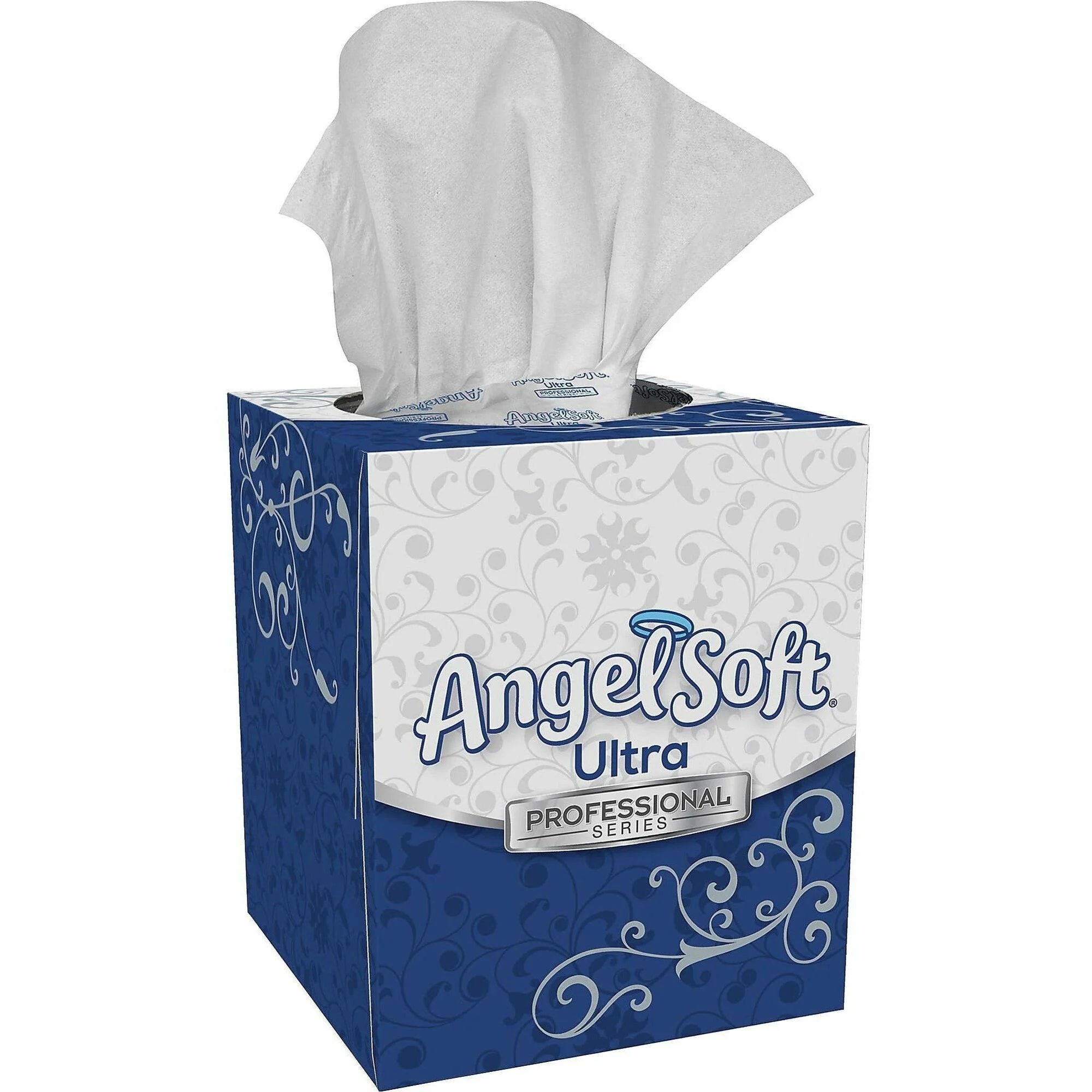 Angel Soft Professional Series Facial Tissue - 2 Ply - White - 96/Box - 36/Carton - Tissues