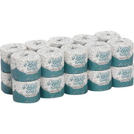 Angel Soft Professional Series Toilet Paper: 2-Ply 450 Sheets/Roll White - 20/Carton - Bathroom Tissue