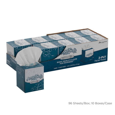 Angel Soft Ultra Professional Series Cube Box Facial Tissue - Alternate-Image1