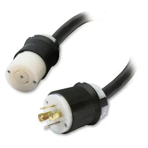 APC by Schneider Electric 5-Wire Power Extension Cable - Reliable 10 ft Cord - Black - Cords & Surge Protectors