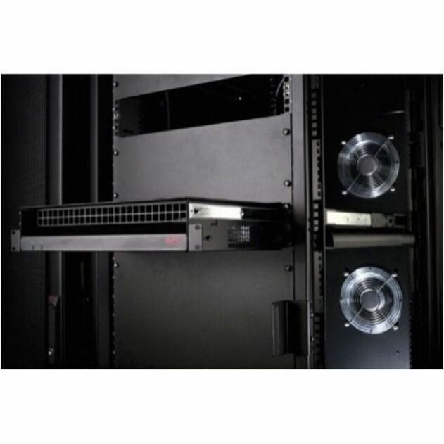 APC by Schneider Electric ACF202BLK Rack Side Air Distribution System - Alternate-Image1