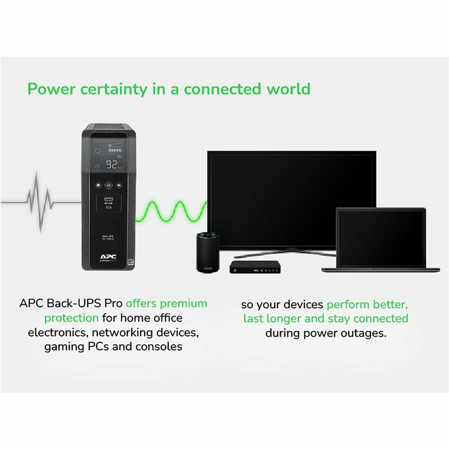 APC Back-UPS Pro BR1000MS 1.0KVA Tower UPS - Alternate-Image3