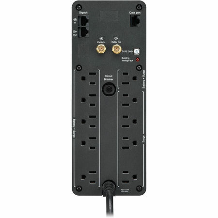 APC Back-UPS Pro BR1000MS 1.0KVA Tower UPS - Rear