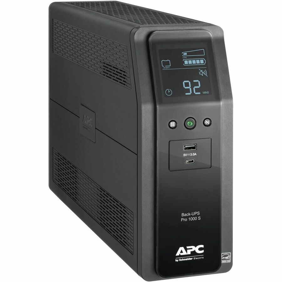 APC Back-UPS Pro BR1000MS 1.0KVA Tower UPS - Right