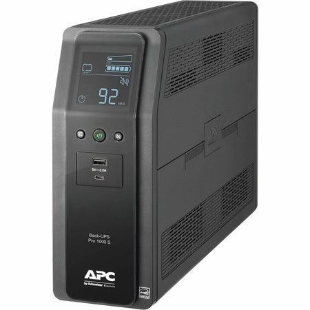 APC Back-UPS Pro BR1000MS 1.0KVA Tower UPS - Left