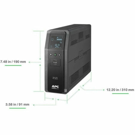 APC Back-UPS Pro BR1000MS 1.0KVA Tower UPS - Alternate-Image7