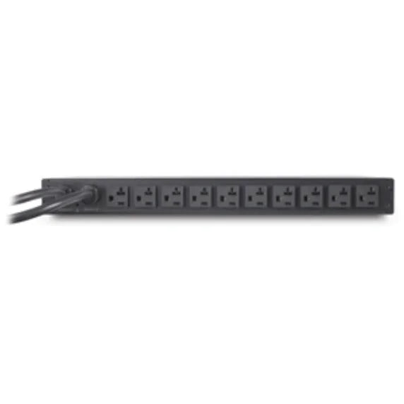 APC by Schneider Electric RACK ATS: 120V 20A L5-20 IN (10) 5-20R Out - Power Cords & Surge Protectors
