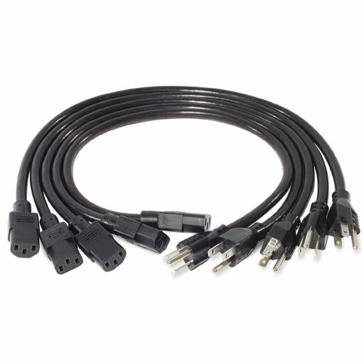 APC Power Cord Kit: 120V AC Black NEMA 5-15P - Cords & Surge Protectors