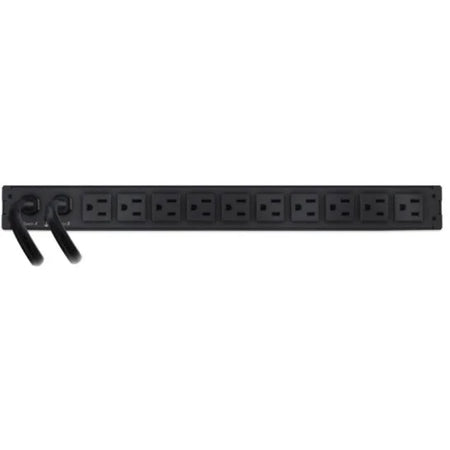 APC Rack ATS: 10 Outlets 1440W 120V 15A - Reliable Power Distribution - Cords & Surge Protectors