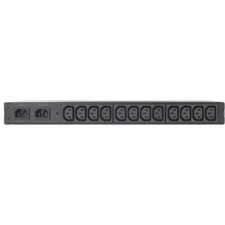 APC Rack ATS: 208V 12A C14 In (12) C13 Out - Reliable Power Distribution - Cords & Surge Protectors