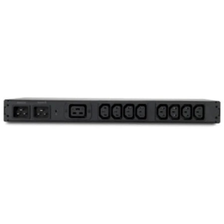APC Rack ATS: 208V 20A C20 in (8) C13 (1) C19 out - Power Cords & Surge Protectors