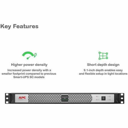APC Smart-UPS 500VA Rack/Floor Mountable UPS - Alternate-Image3