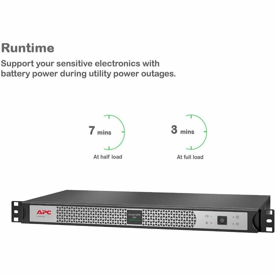 APC Smart-UPS 500VA Rack/Floor Mountable UPS - Alternate-Image4