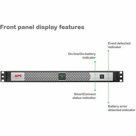 APC Smart-UPS 500VA Rack/Floor Mountable UPS - Alternate-Image2