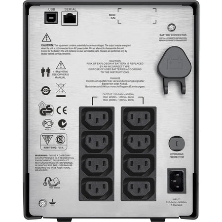 APC Smart-UPS C 1000VA LCD Tower: Reliable Power Backup Solution - UPS Systems