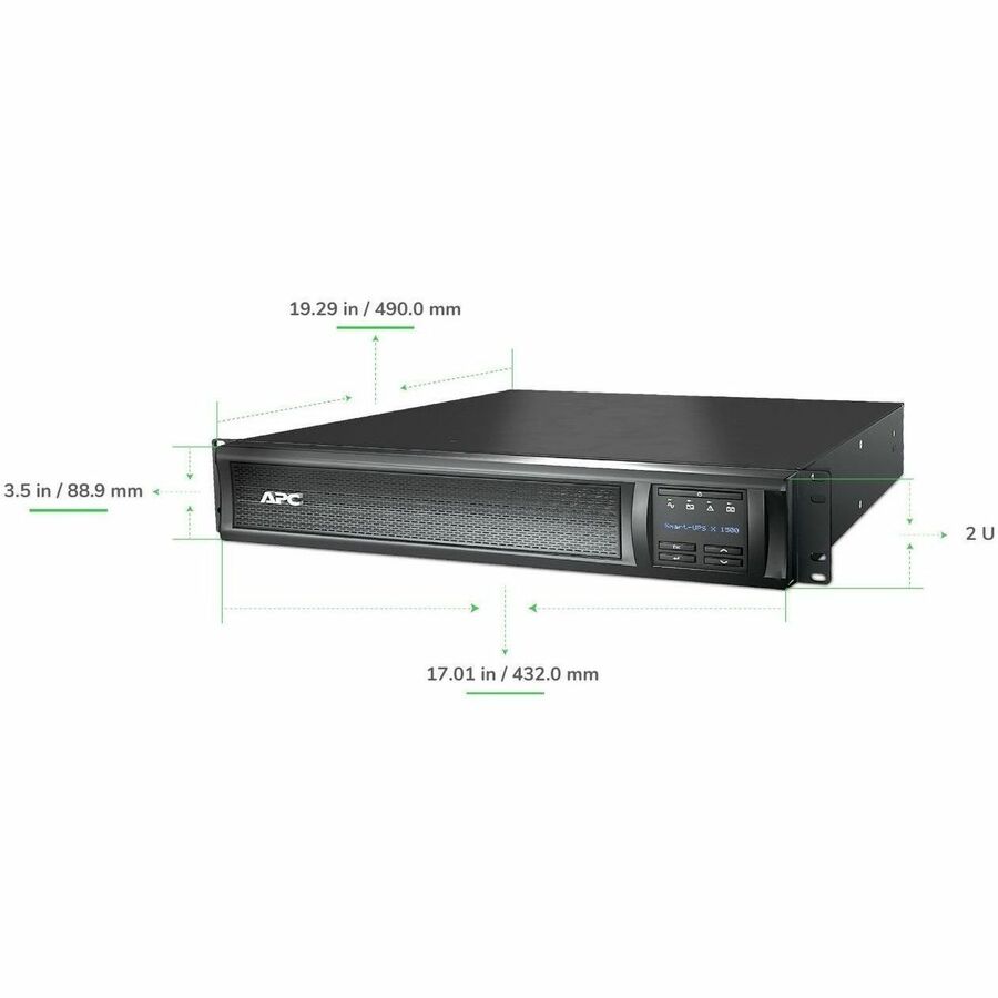 APC Smart-UPS SMX 1500VA Tower/Rack Convertible UPS - Alternate-Image13
