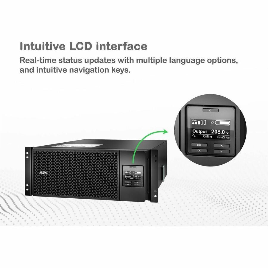 APC Smart-UPS SRT 6000VA RM 208V - Alternate-Image16
