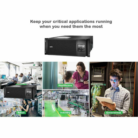APC Smart-UPS SRT 6000VA RM 208V - Alternate-Image10