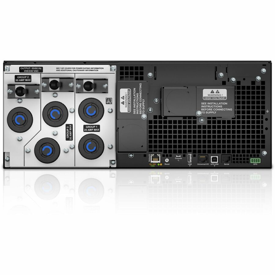 APC Smart-UPS SRT 6000VA RM 208V - Rear