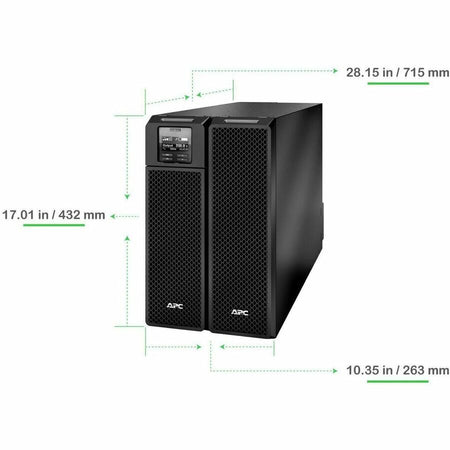 APC Smart-UPS SRT 8000VA 208V - Alternate-Image1